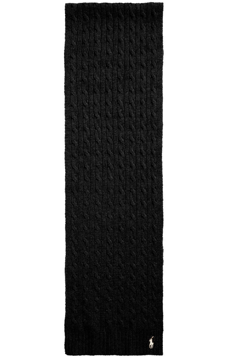 Polo Ralph Lauren Dames sjaal Zwart-1 1