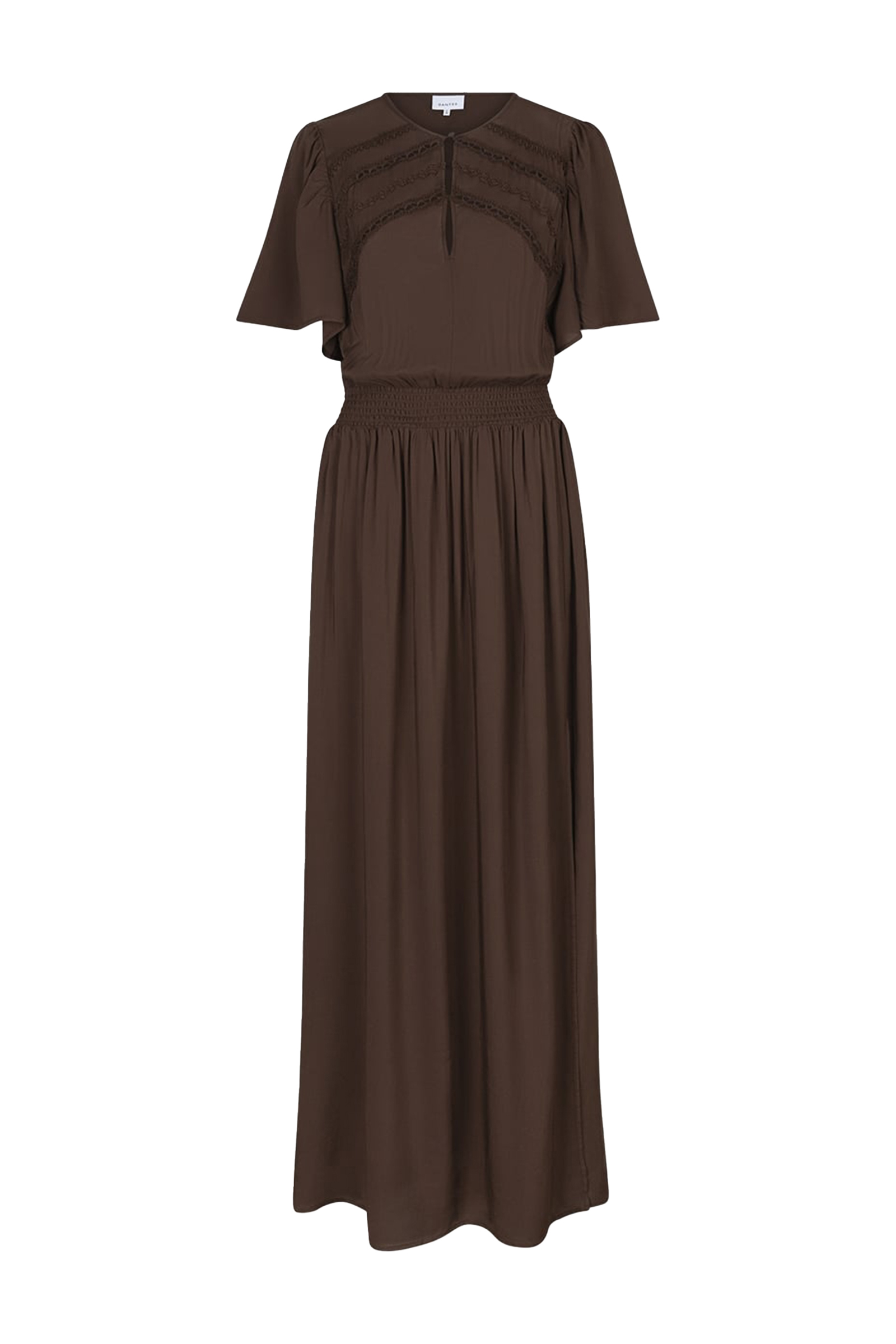Dames jurk bruin