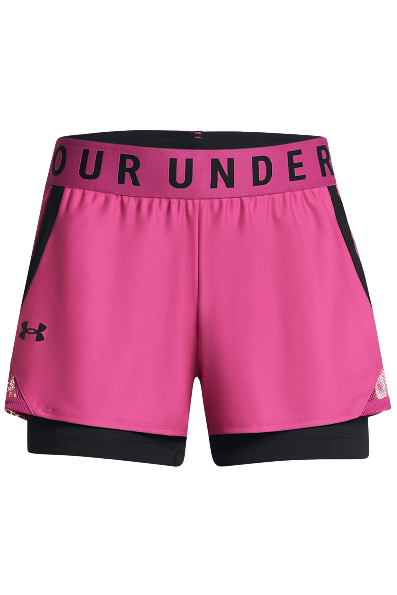 Under Armour Play Up 2-in-1 Shorts-pnk Roze 1