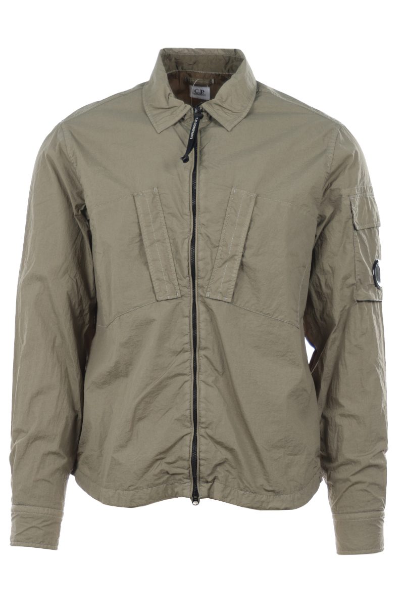 Heren overshirt groen