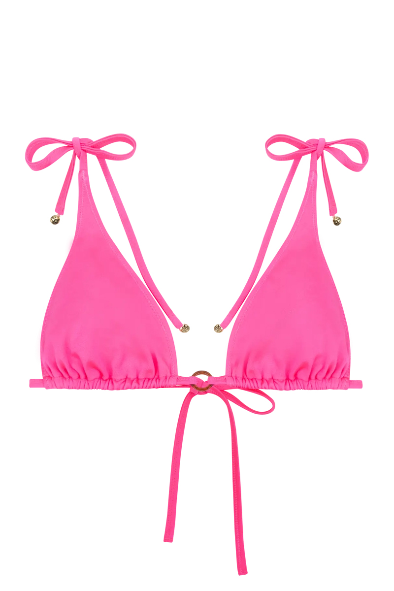 Bad/beach dames bikini top rose