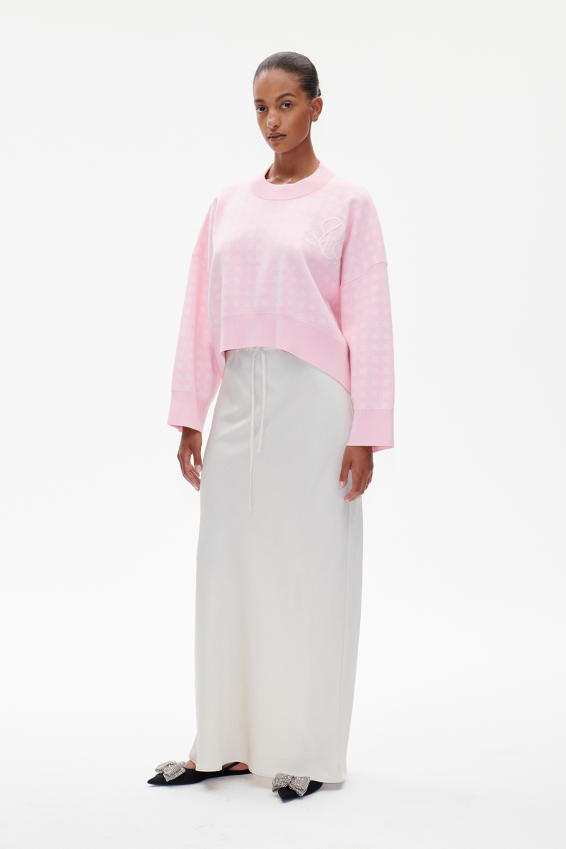 Dames trui rose