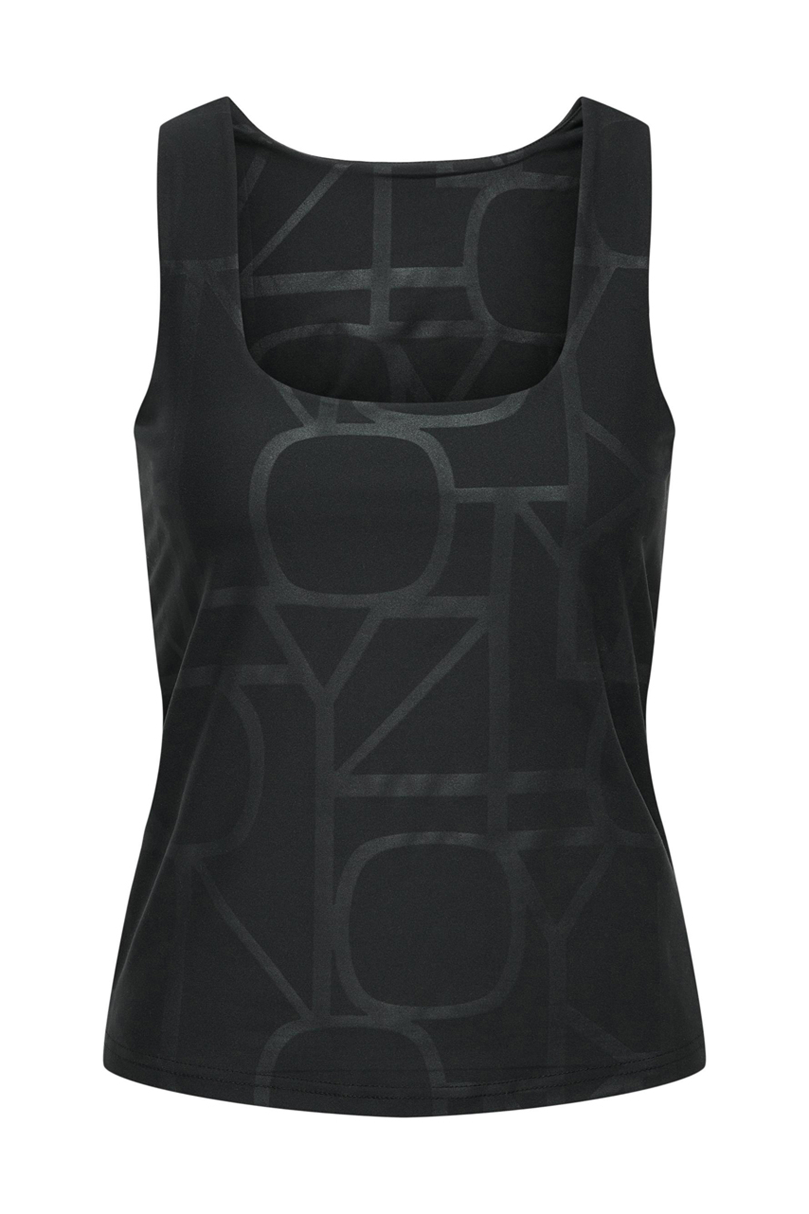 Dames blouse korte mouw zwart