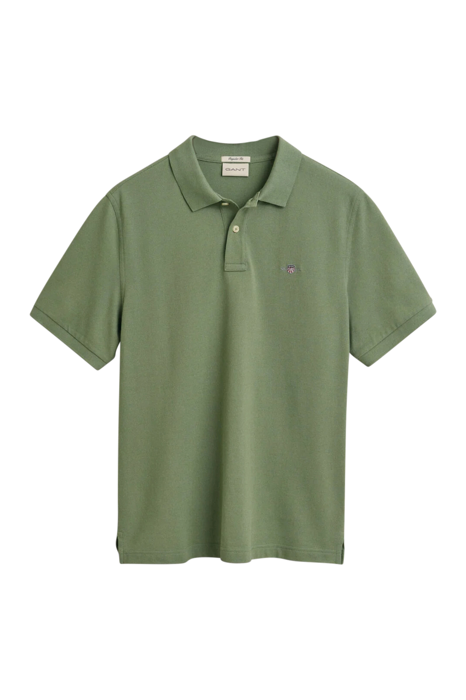 Gant REG SHIELD SS PIQUE POLO Groen 1