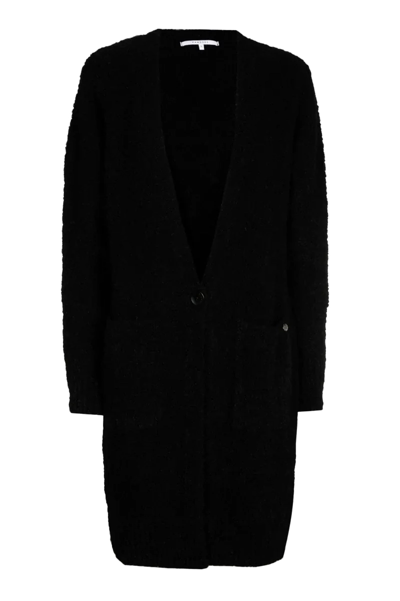 Dames vest zwart