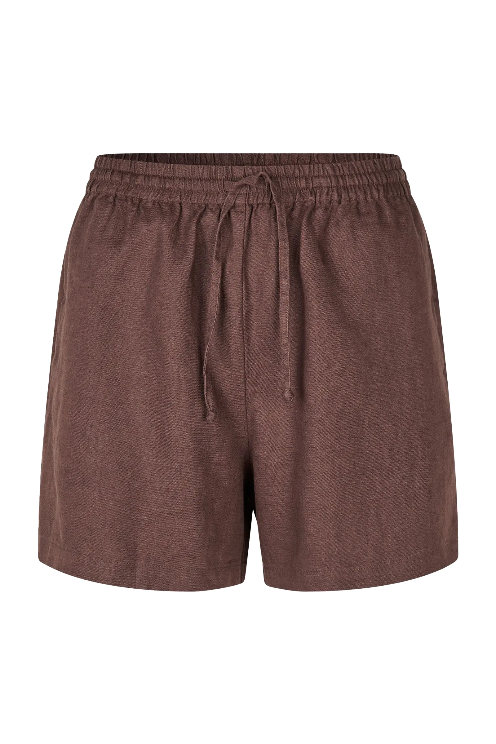 Dames short bruin