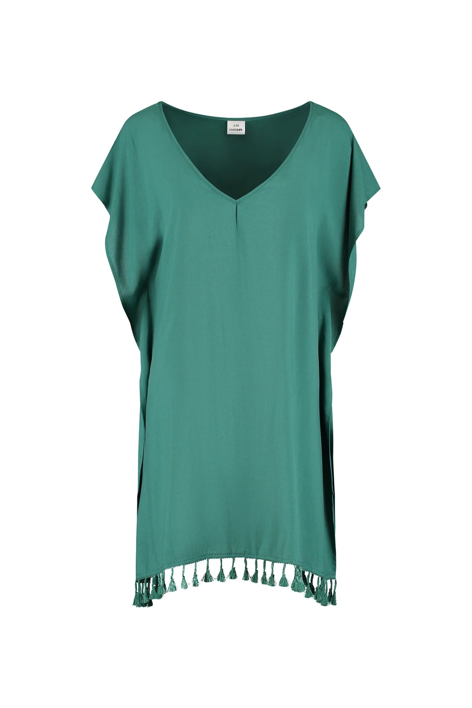 Bad/beach dames jurkje strand groen