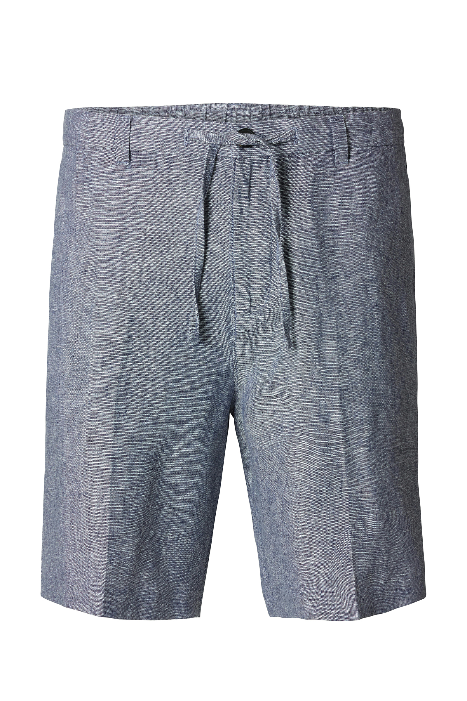 Heren short blauw