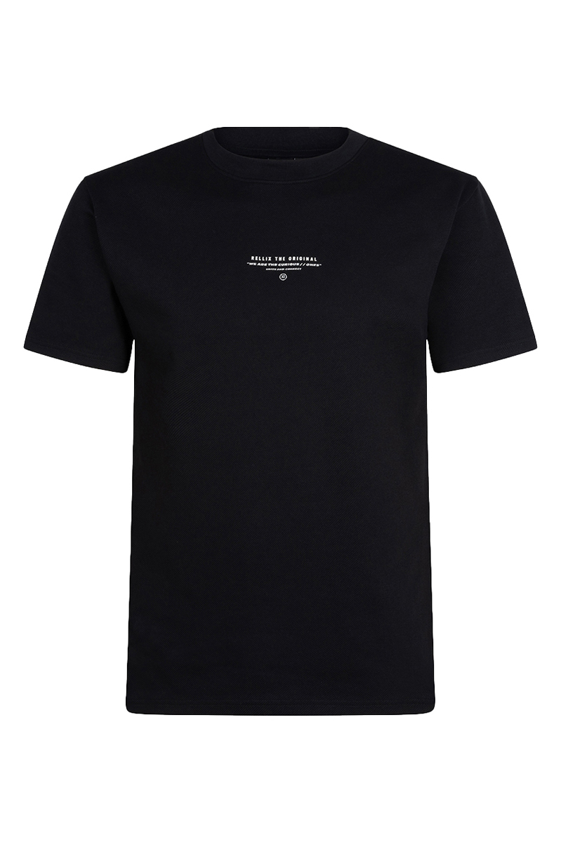 Jongens t-shirt korte mouw zwart