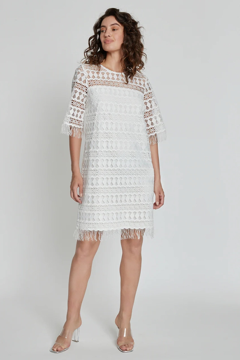 Ana Alcazar Dames jurk Wit-1 2