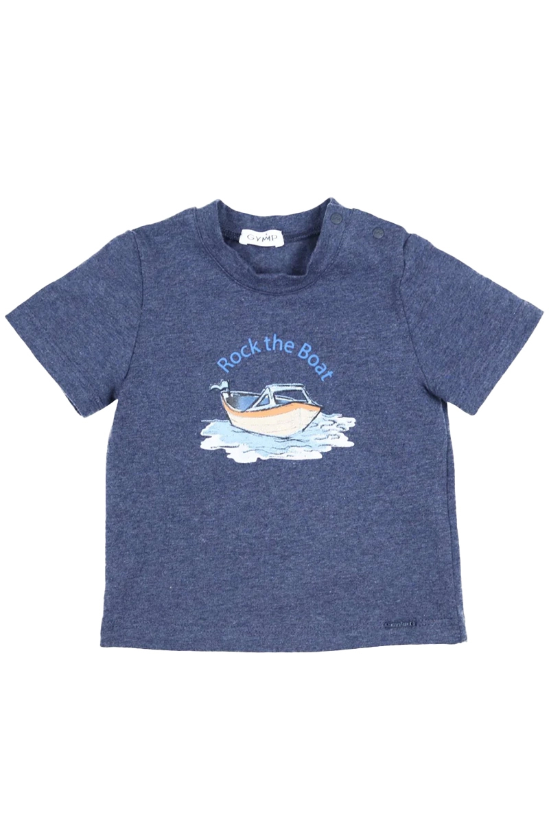 Gymp T-shirt Aerochine Blauw-1 1