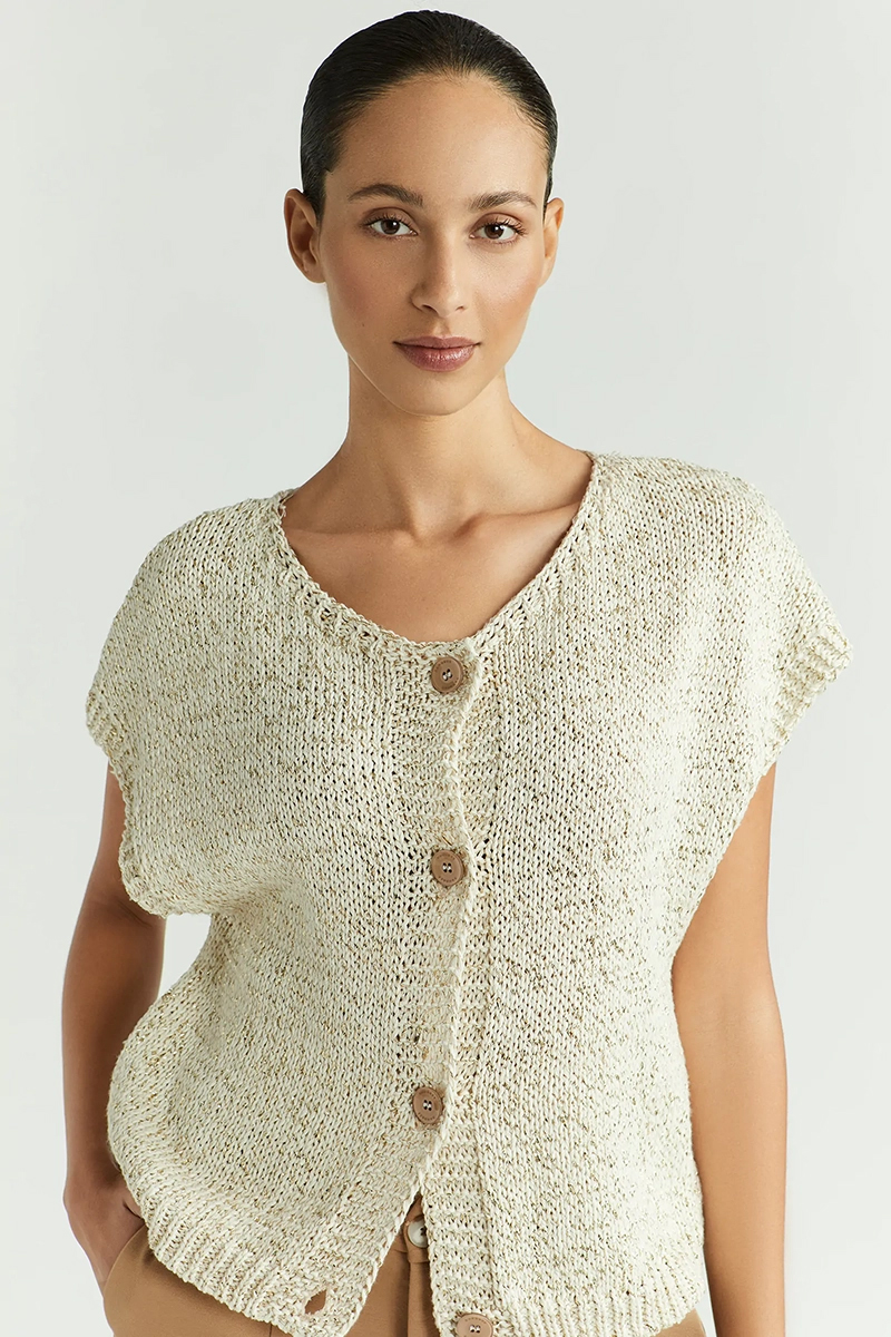 Xandres BIATA bruin/beige-1 2