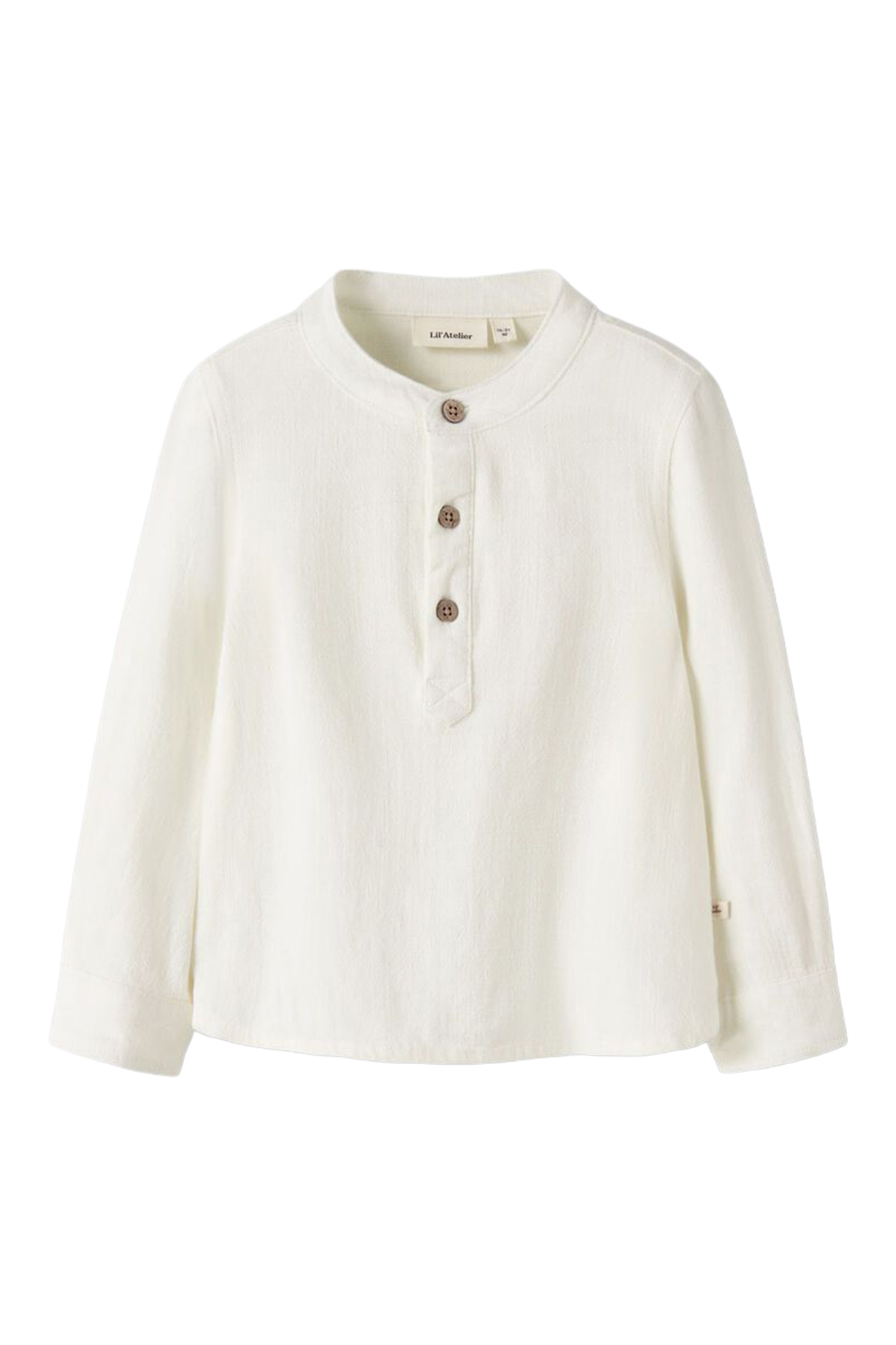 Meisjes blouse lange mouw wit