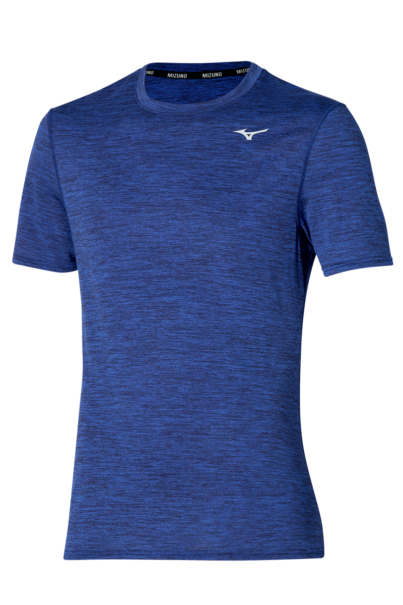 Mizuno Sarl Impulse Core Tee Blauw-1 1