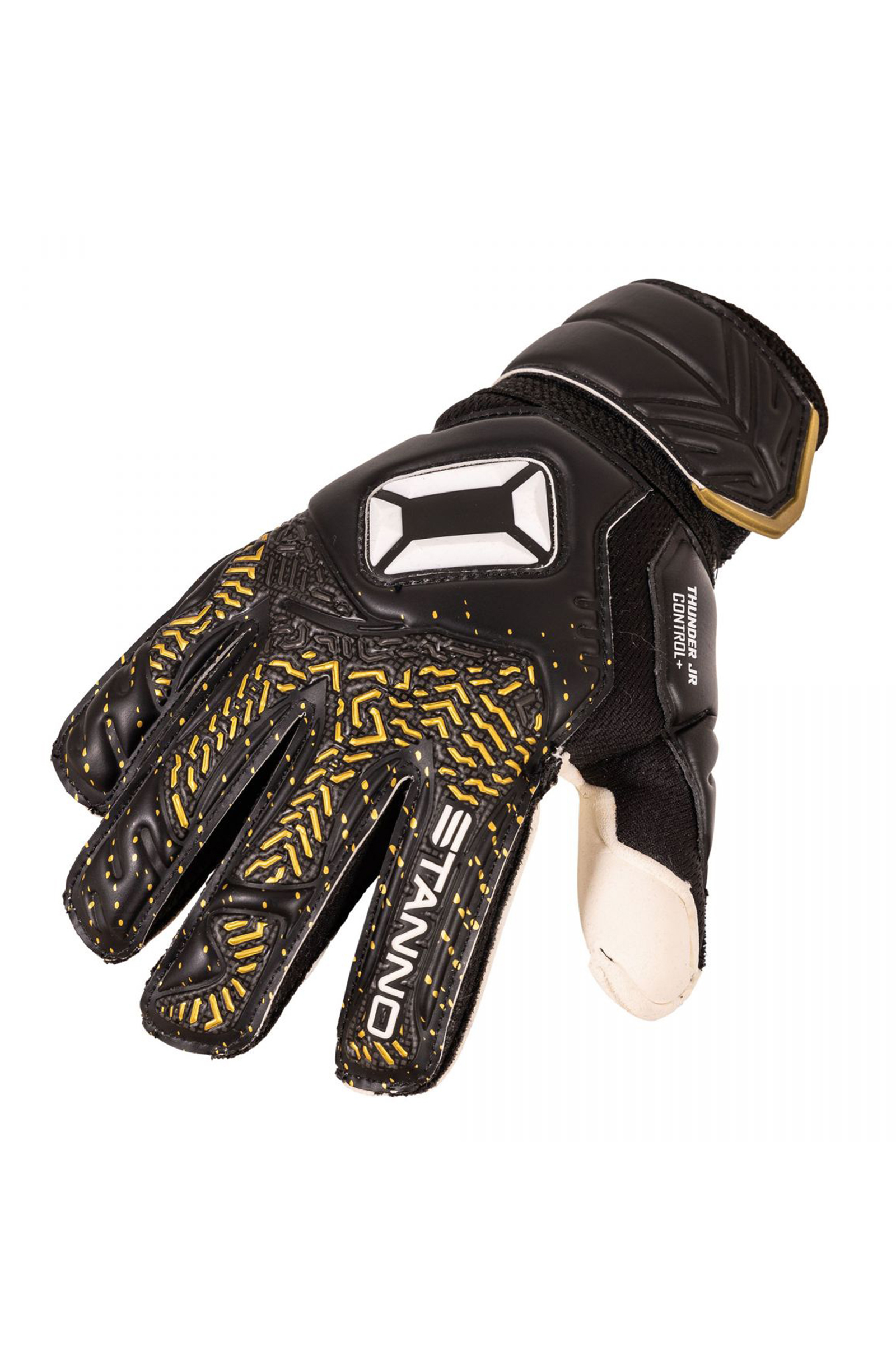 Voetbal keepershandschoenen sr zwart