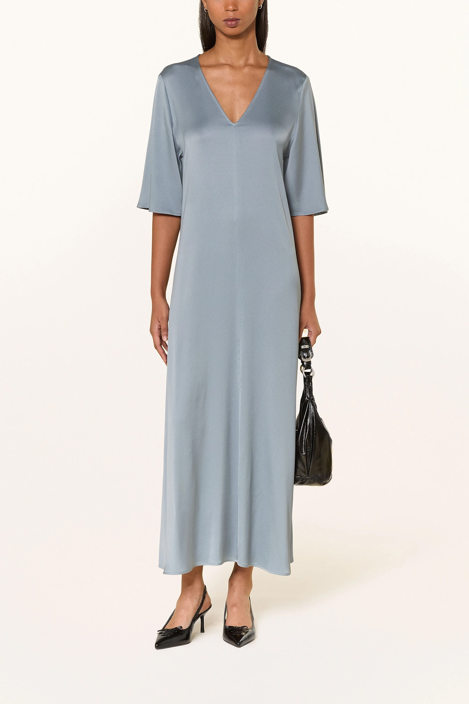Dames jurk blauw