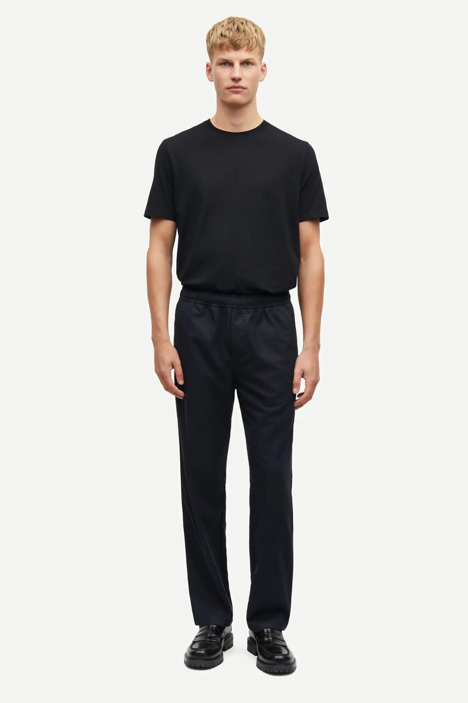 Heren broek blauw