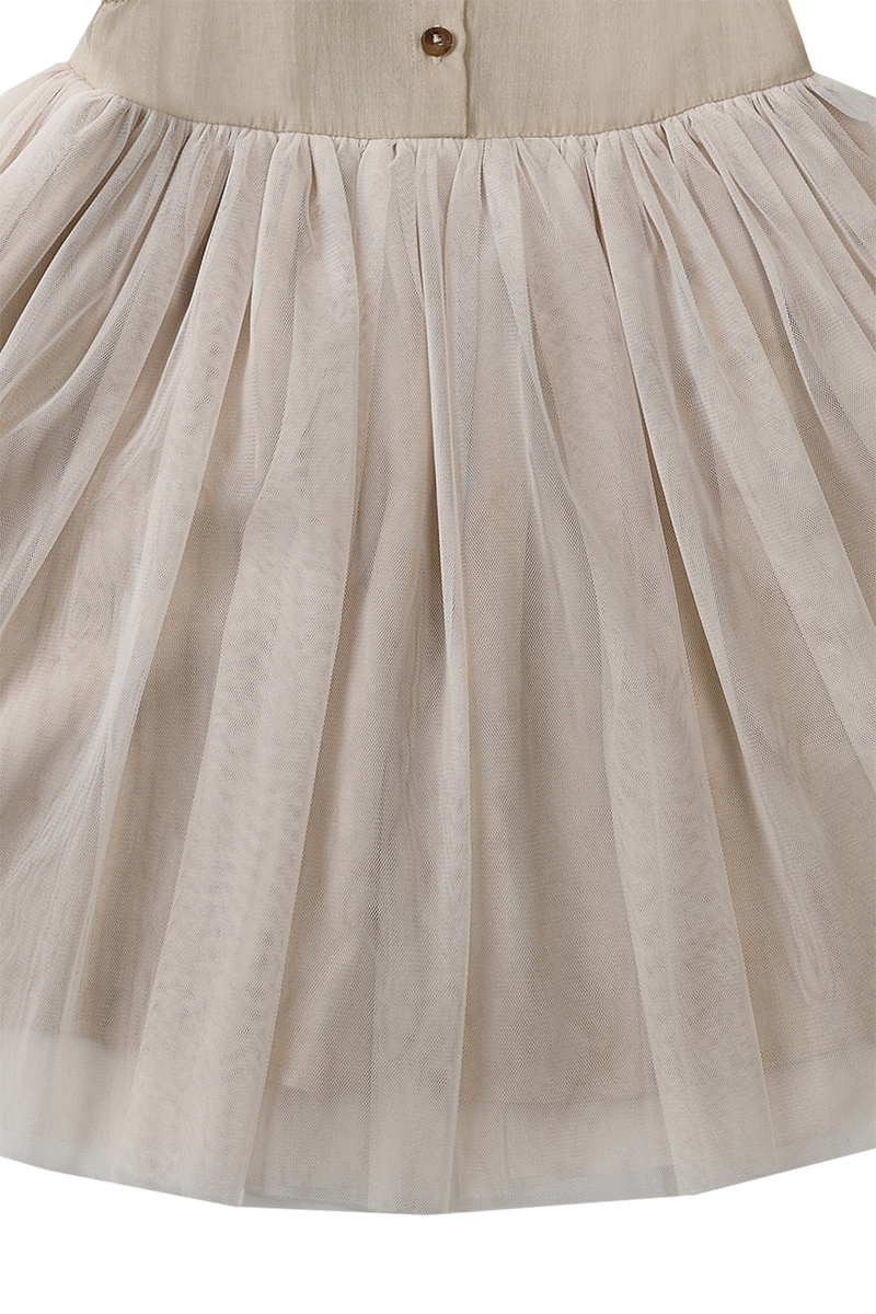 Donsje Amsterdam Fleurance dress bruin/beige-1 4