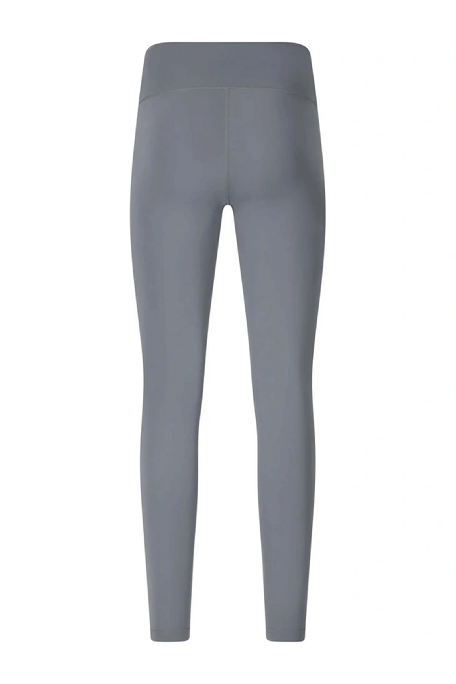 Fitness dames tight lang blauw