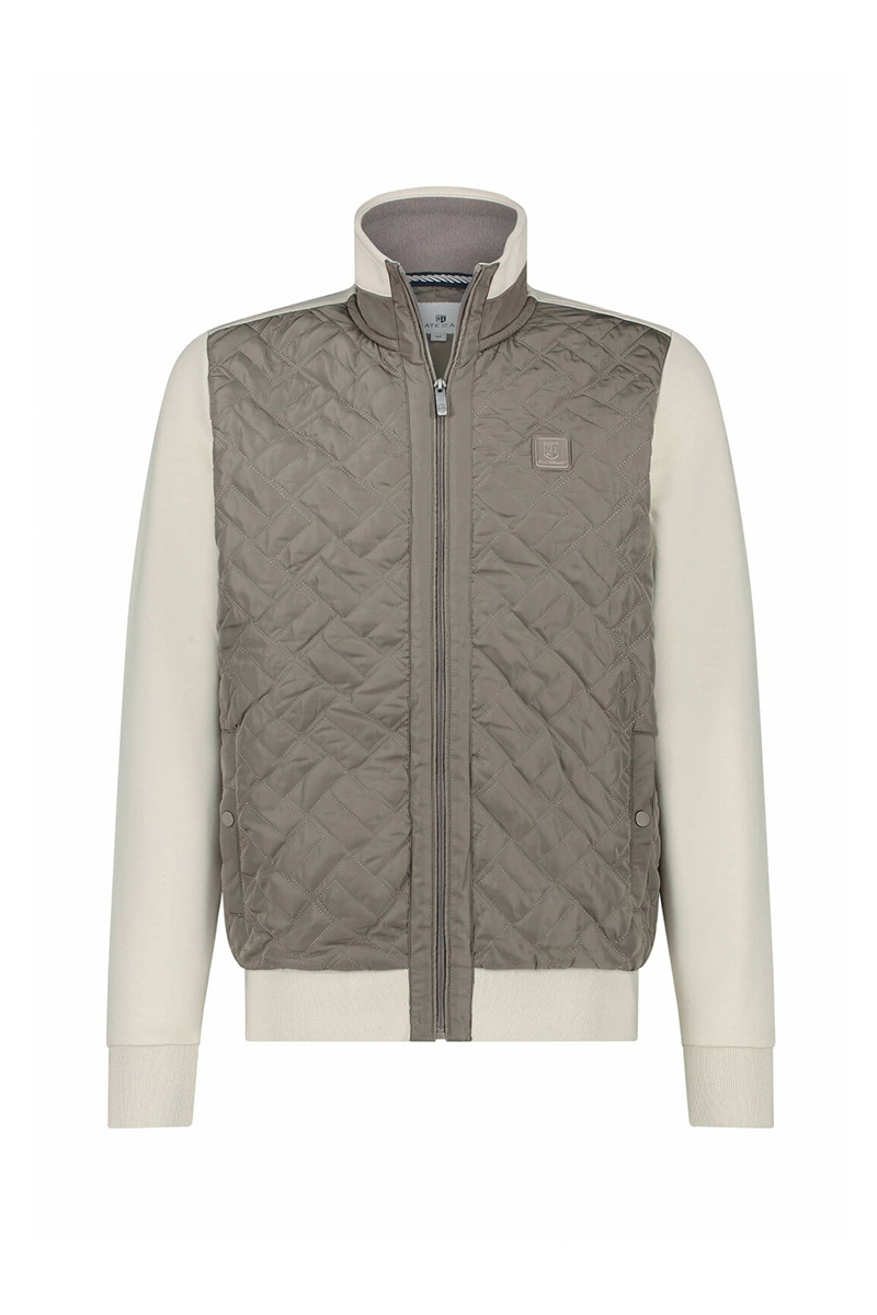 Heren vest grijs