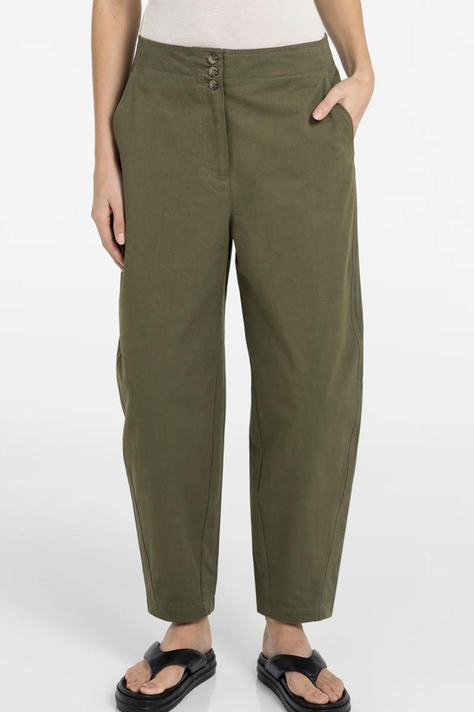 Dames broek groen