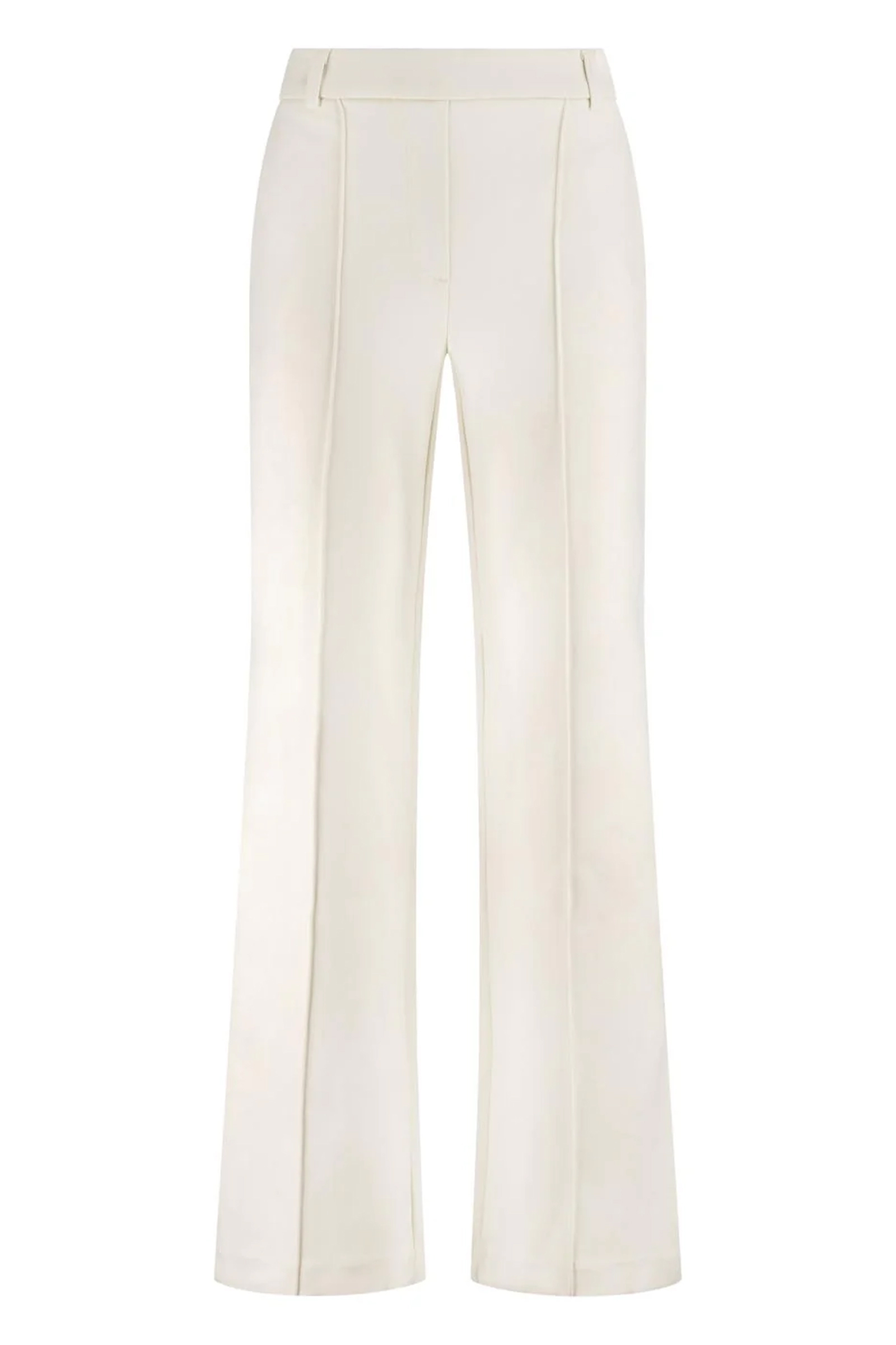 Dames broek ecru