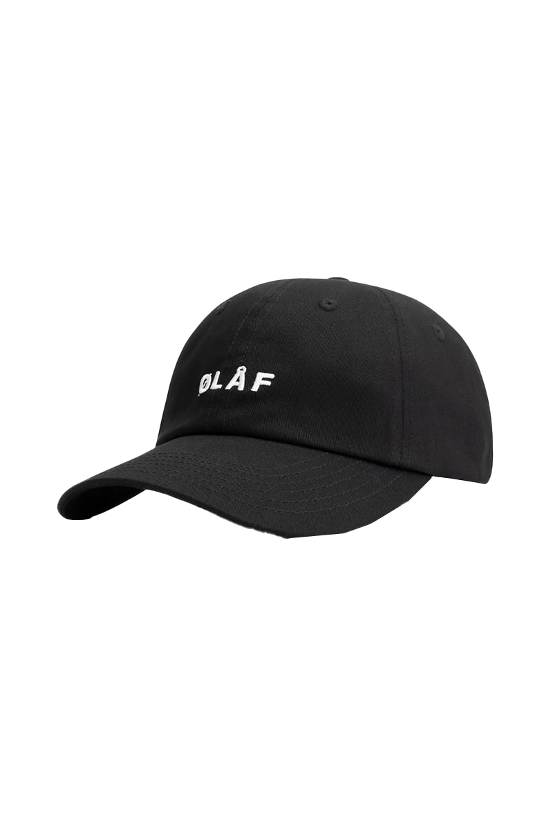Olaf Hussein OLAF BLOCK CAP Zwart-1 1