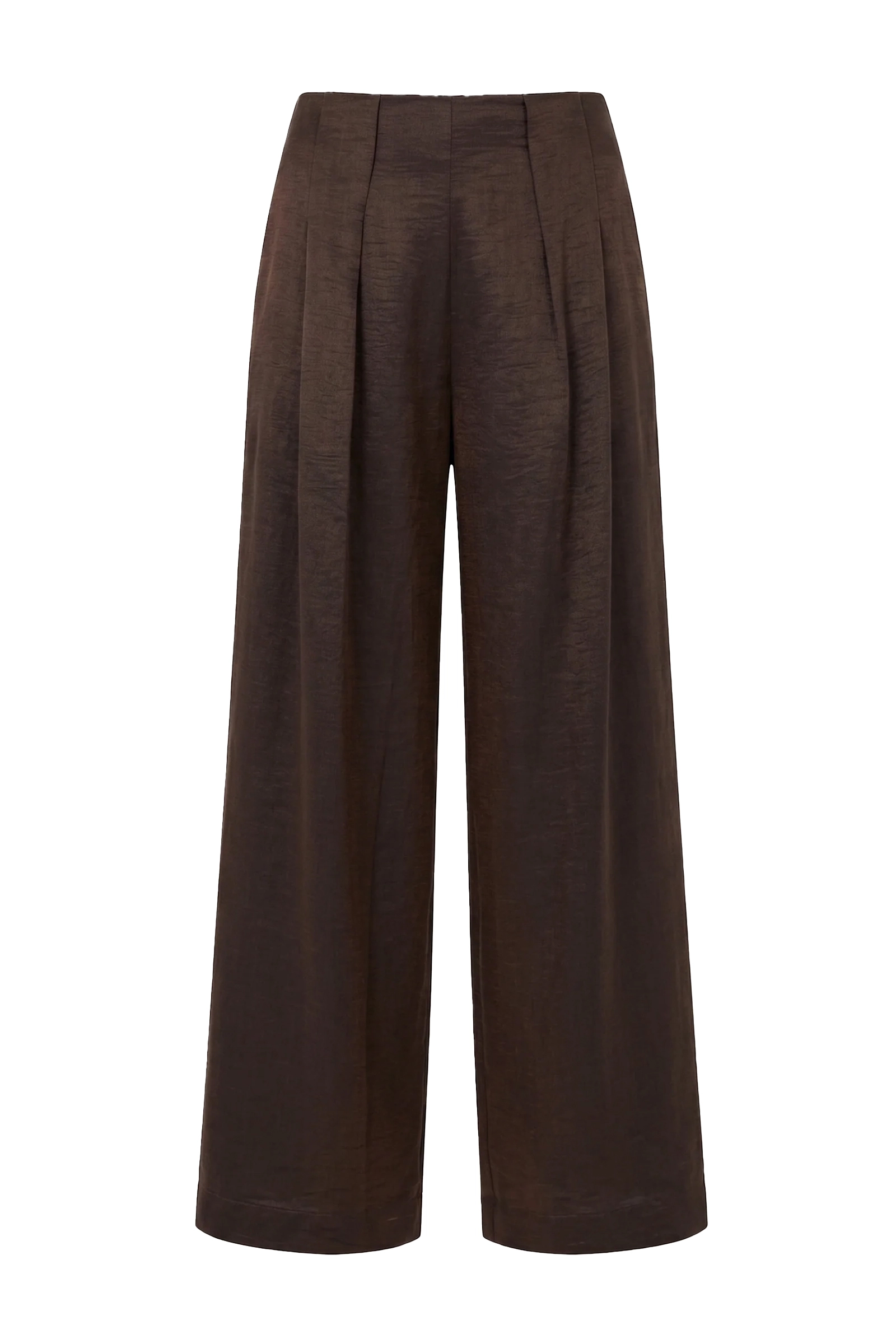 Dames broek bruin