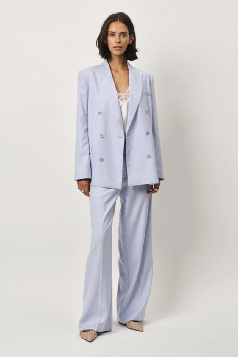 Dames blazer blauw