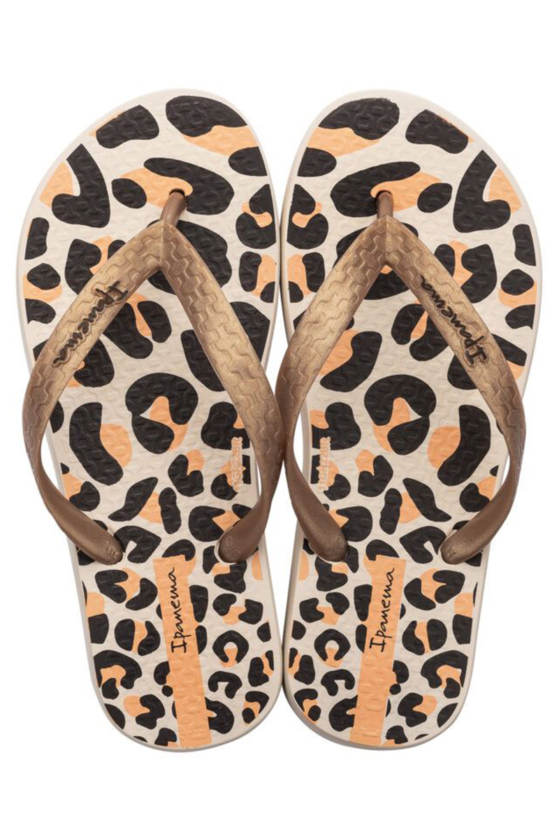 Bad /beach slipper meisjes bruin