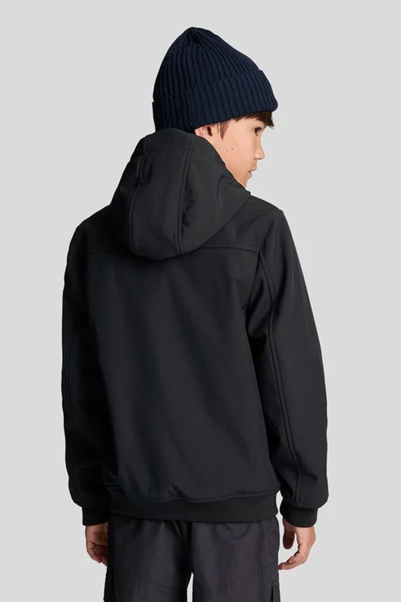 Lyle & Scott Softshell hooded jacket Zwart-1 3