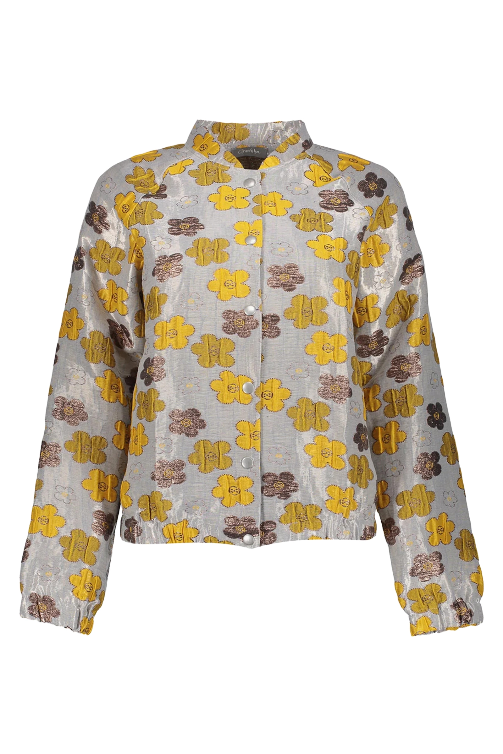 Dames blazer zilver