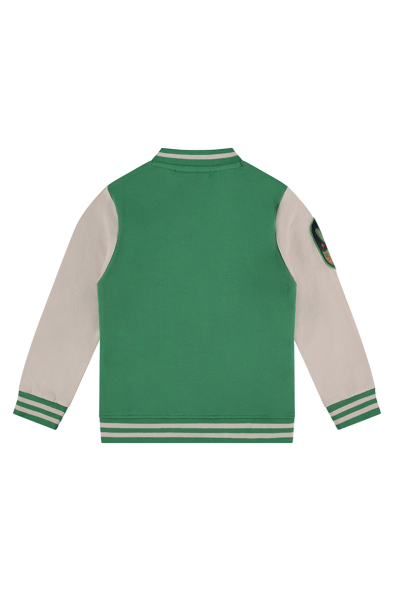 Jongens vest groen