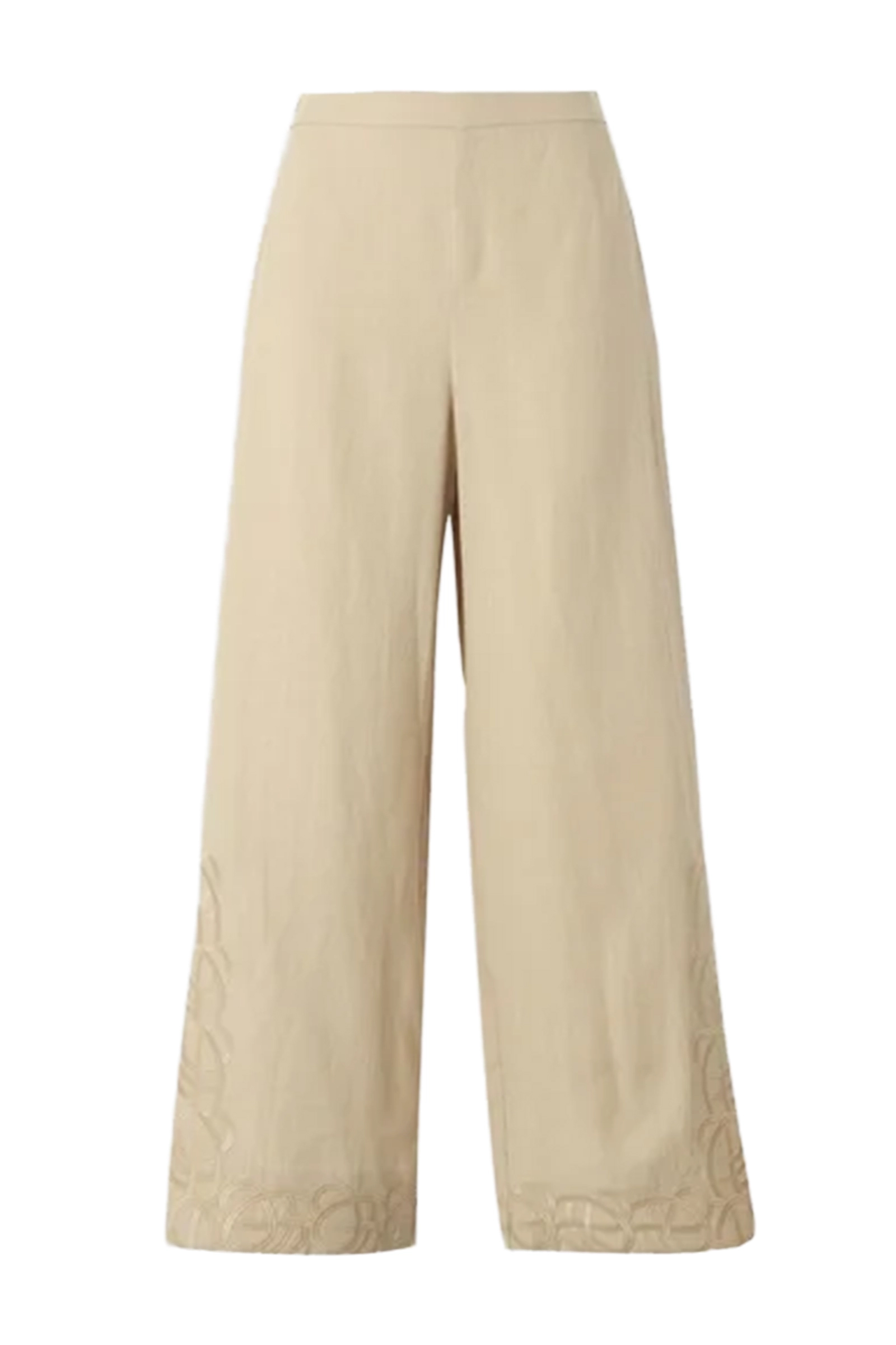 Dames broek bruin