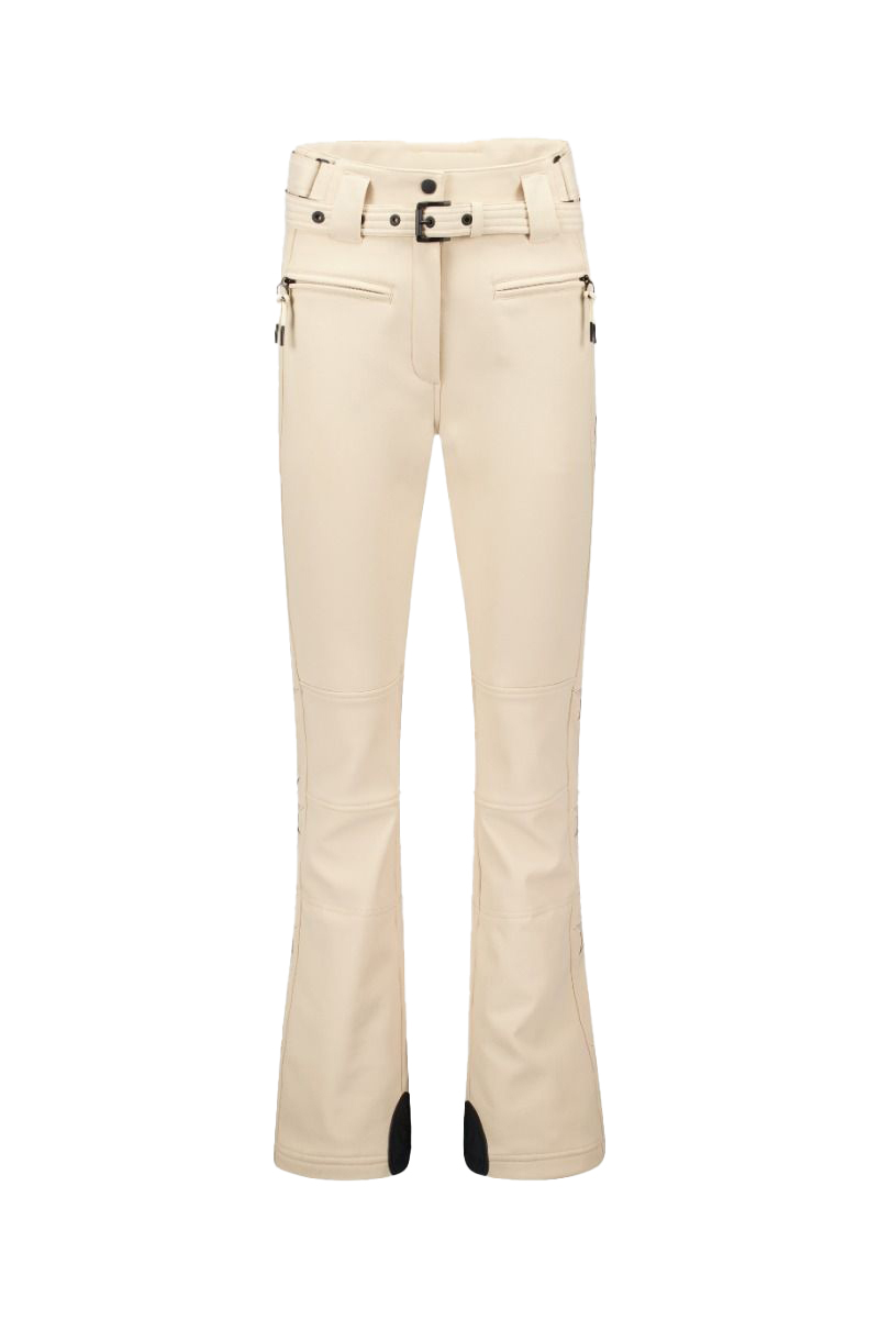 Wintersport dames strechbroek bruin