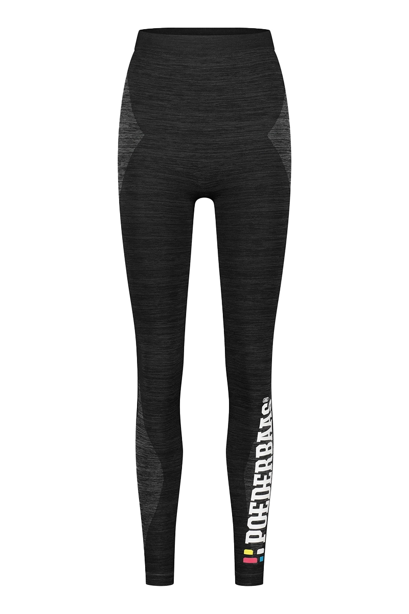 Thermo dames lange broek zwart
