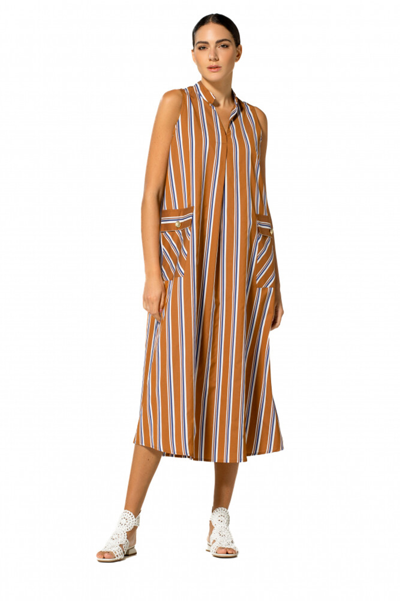 Caroline Biss 00342243-80 bruin/beige-1 2