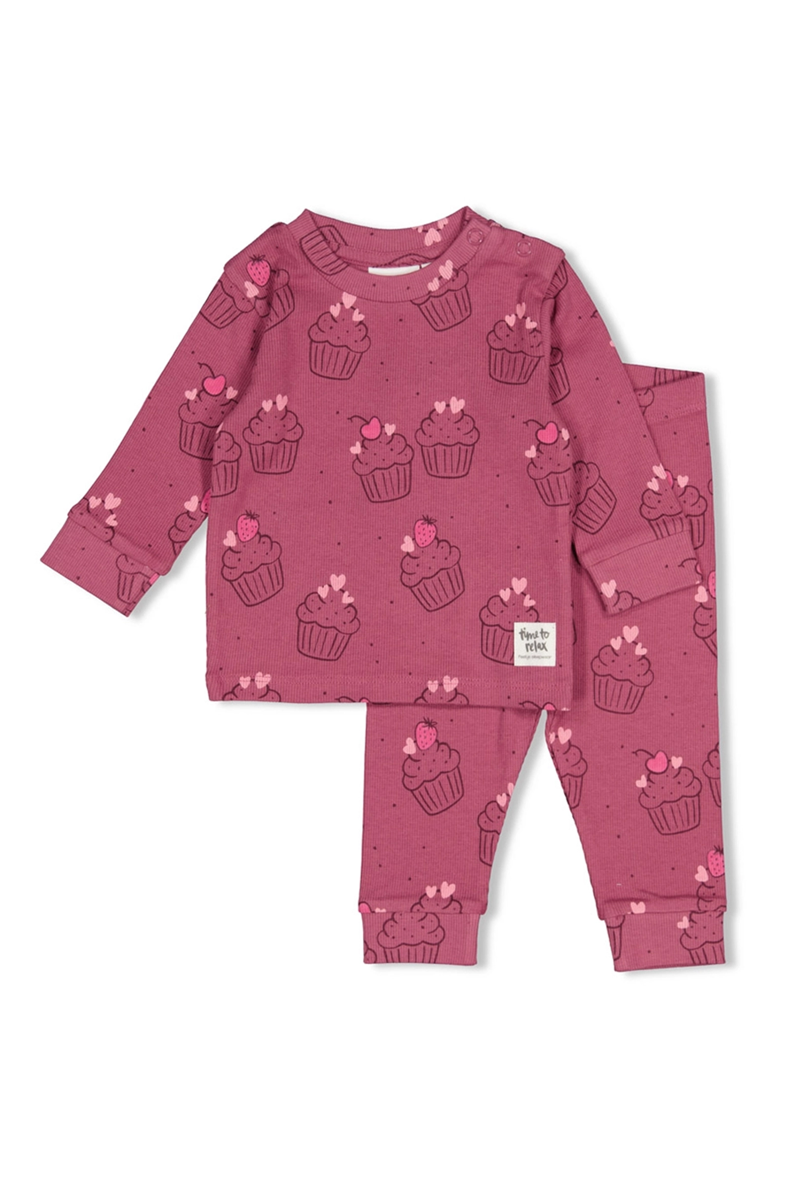 Baby pyjama rood