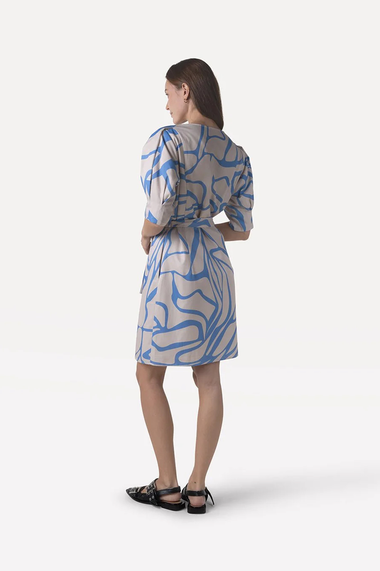 Another Label Florance dress Blauw-1 3