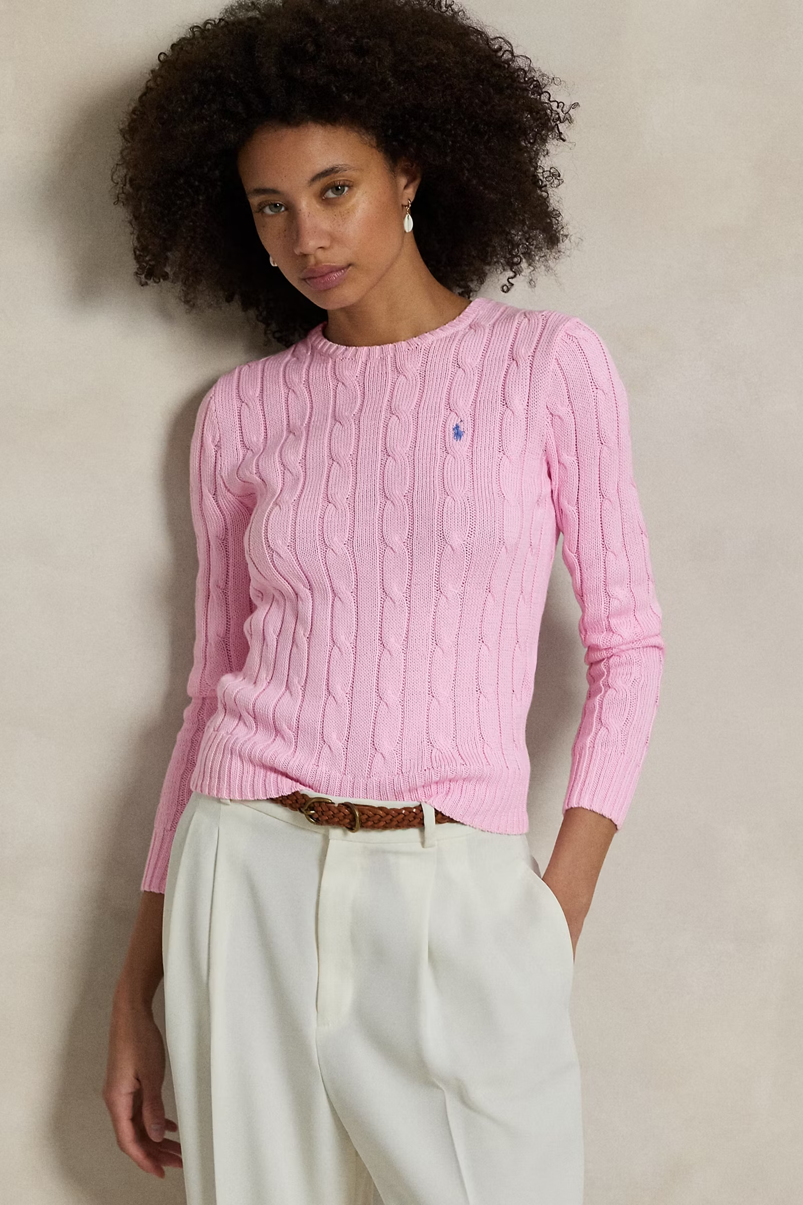 Dames trui rose