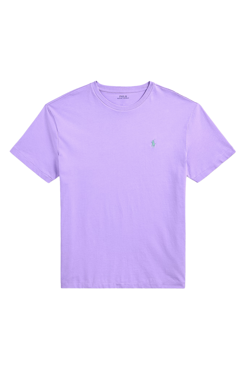 Heren t-shirt kortemouw paars