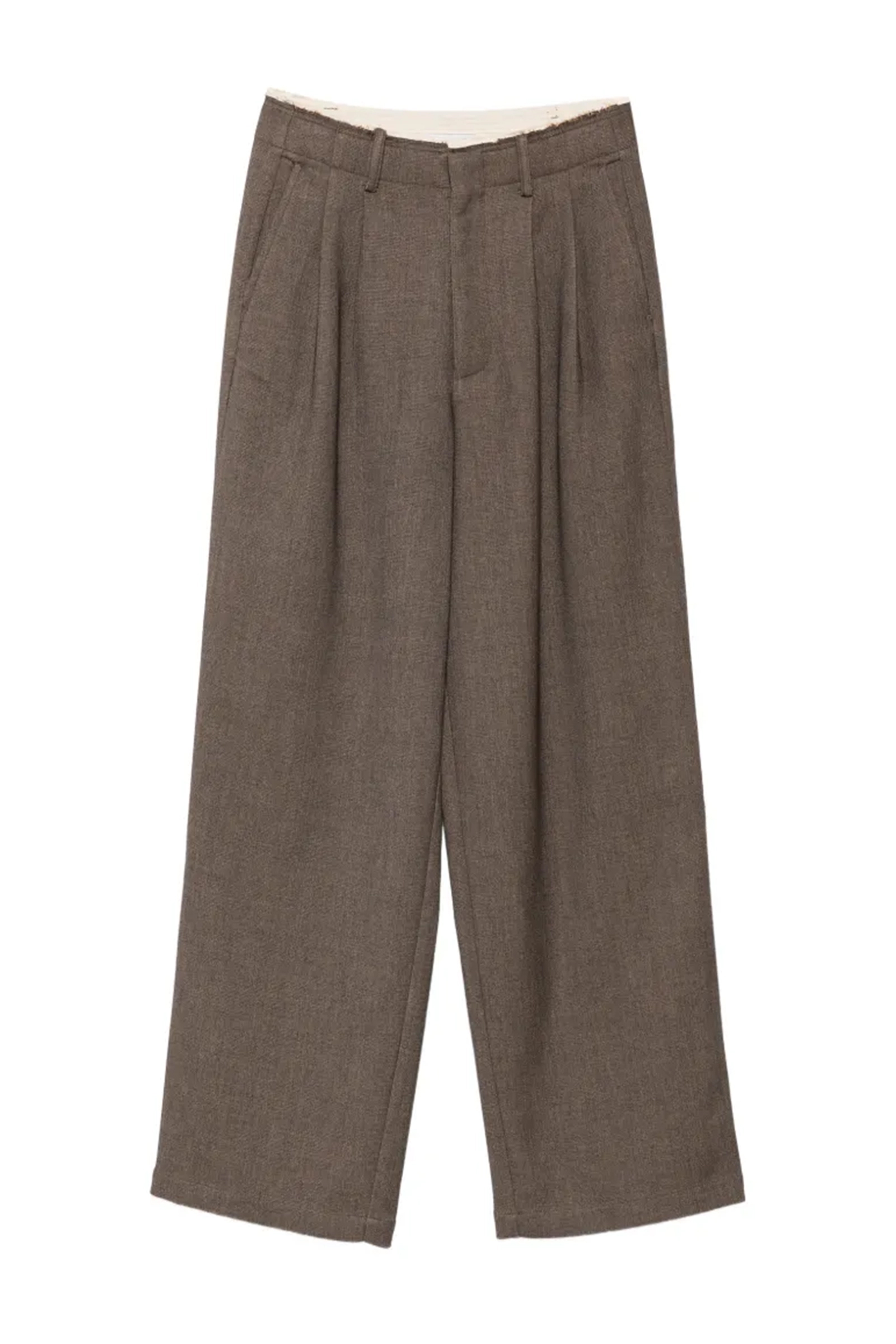 Dames broek bruin