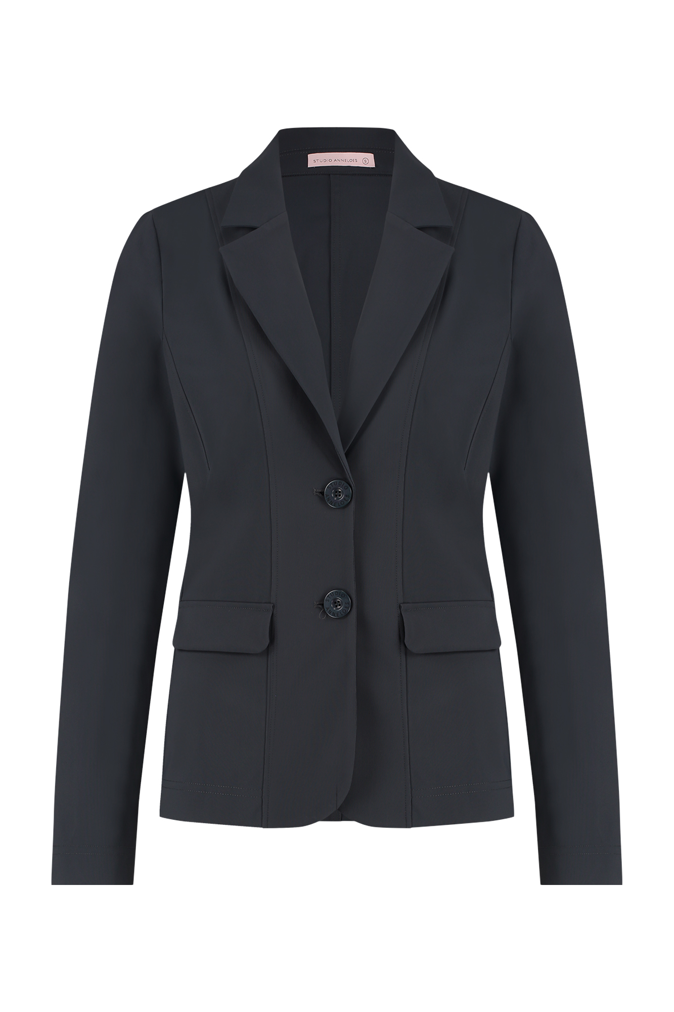 Dames blazer grijs
