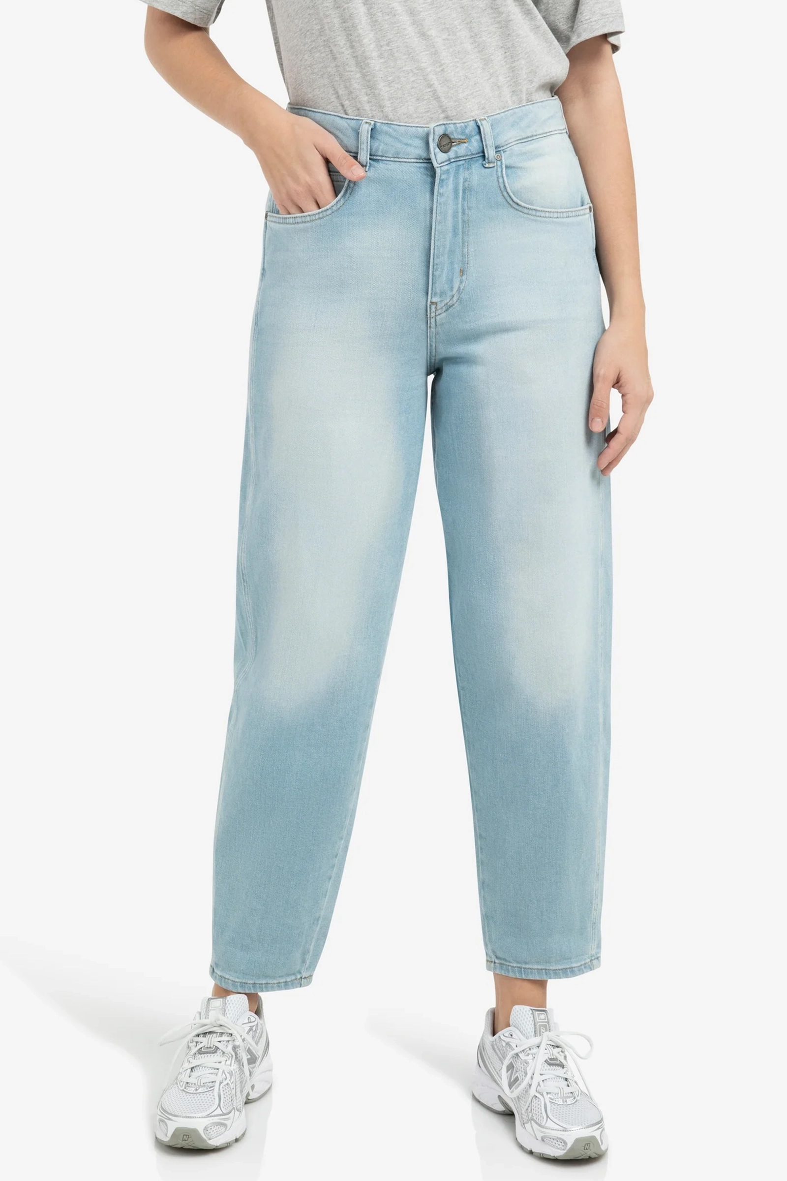 Dames jeans blauw