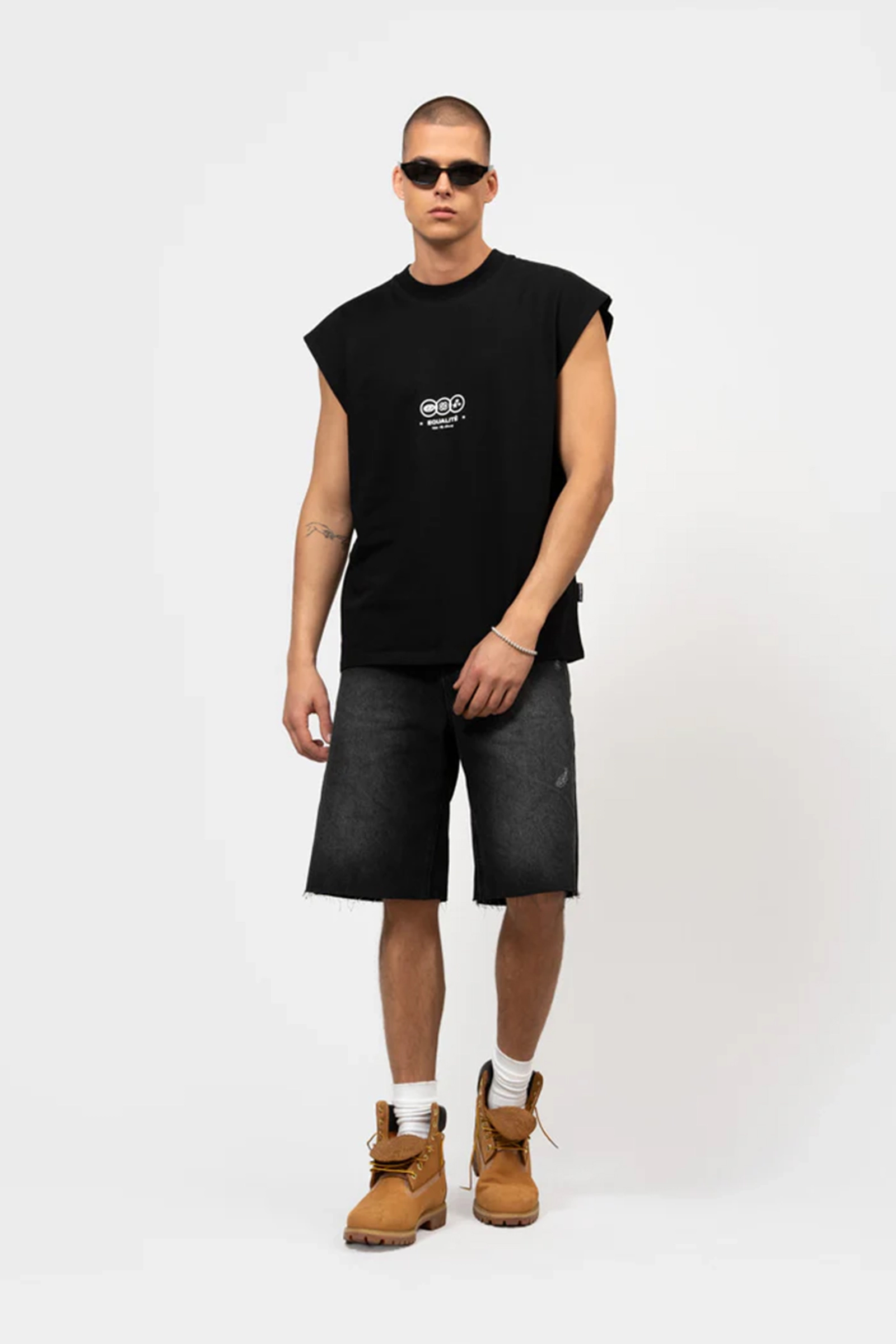 Heren short zwart