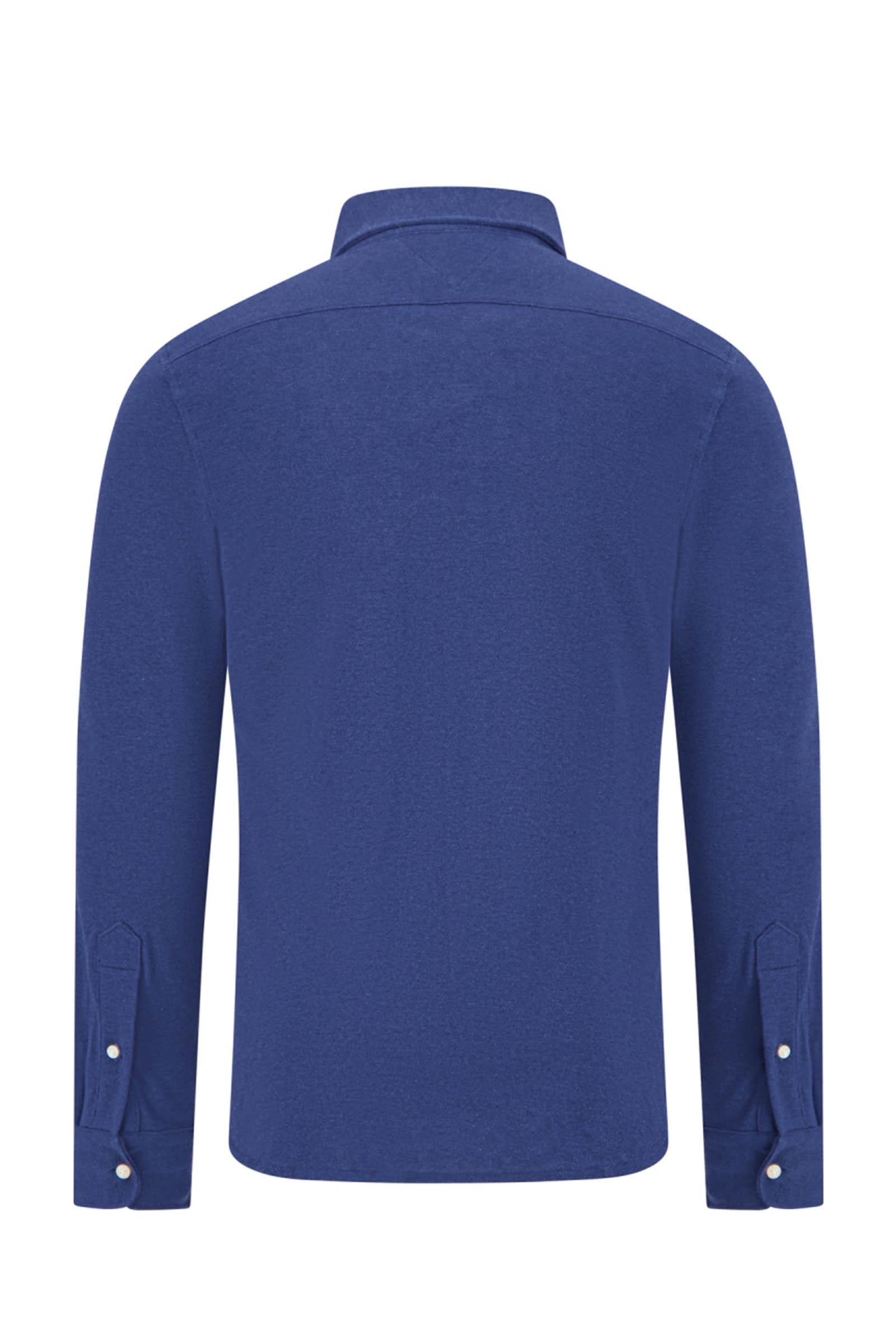 Heren overhemd lm casual blauw