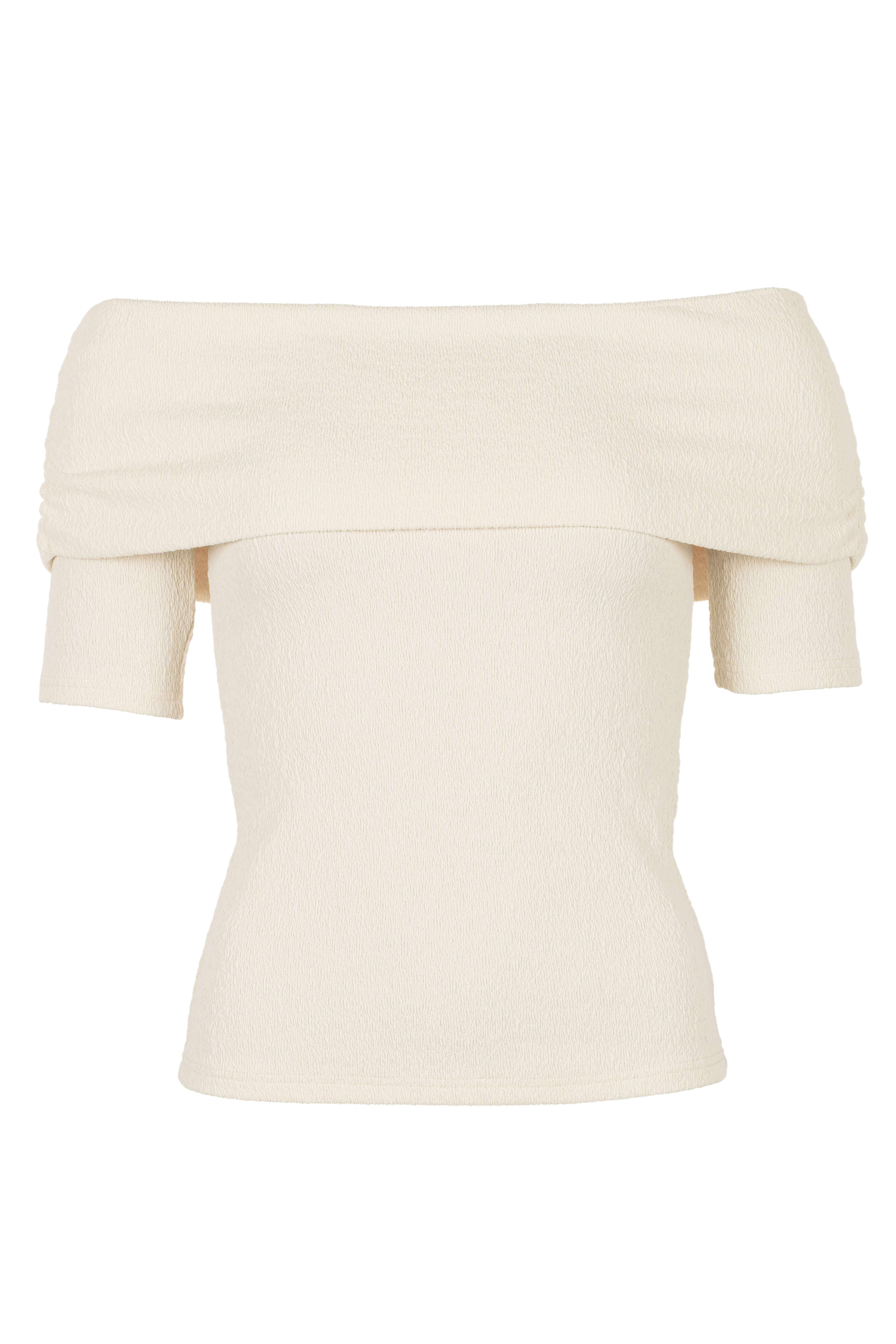 Dames top ecru