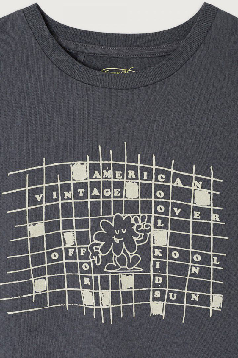 Jongens t-shirt korte mouw grijs