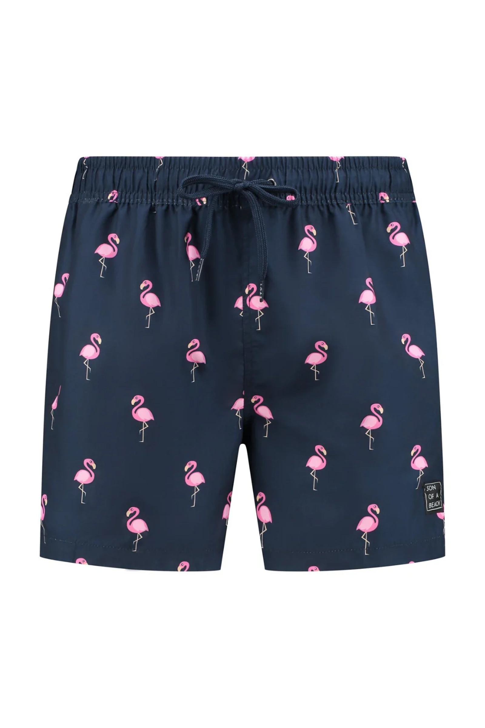 Son of a Beach ZWEMSHORT Blauw-1 1