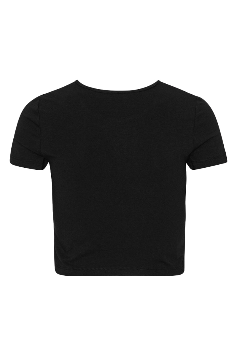 Rotate Logo cropped tshirt Zwart-1 3